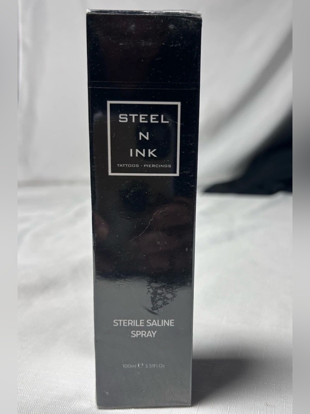 Steel n Ink Piercing & Tattoo Aftercare Spray All Natural Safe Saline Solution